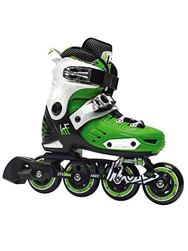 KRF First, Infantil - Patines en línea talla M, color verde