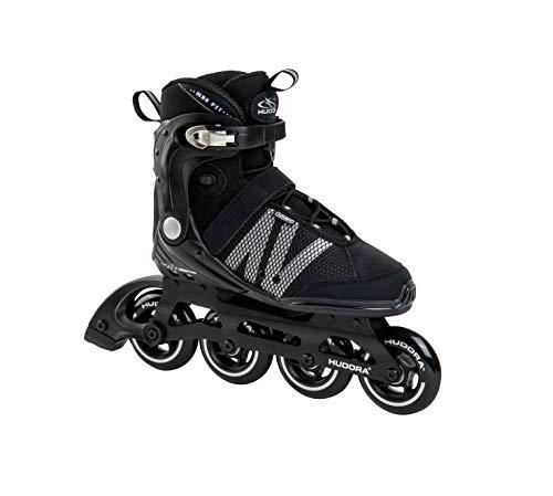 Hudora Pro - Patines en línea para Adultos, Color Negro