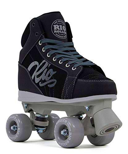Rio Roller Lumina Adults Patines, Adultos Unisex, Black/Grey (Multicolor), 42