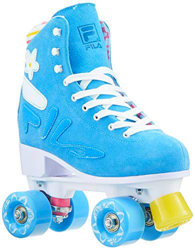 Fila Fleur - Patines para Mujer (Talla 35), Color Azul Claro