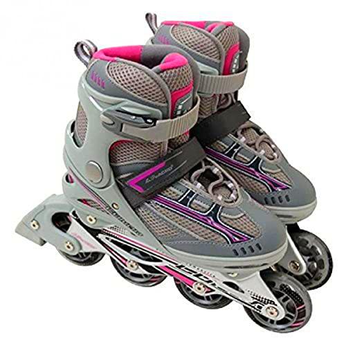 Pro Accro Spa075 - Patines en línea, Color Blanco, Talla 37