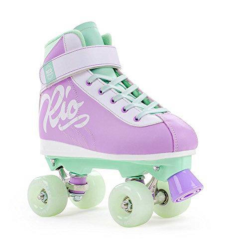 Rio Roller Milkshake Patines, Unisex niños, Multicolor (Mint Berry), 34