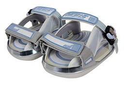 S&amp;R RS1 RS1BL-L - Patines en Paralelo, Color Blanco/Azul