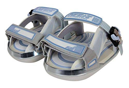 S&amp;R RS1 RS1BL-L - Patines en Paralelo, Color Blanco/Azul