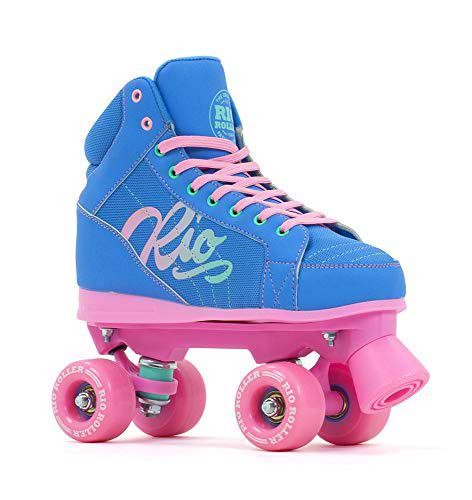 Rio Roller Lumina Adults Patines, Adultos Unisex, Blue/Pink (Multicolor), 42