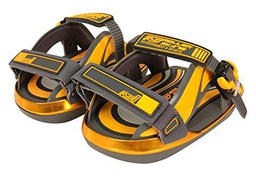 S&amp;R RS1 RS1J-S - Patines en Paralelo, Color Gris/Amarillo