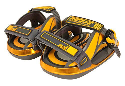 S&amp;R RS1 RS1J-S - Patines en Paralelo, Color Gris/Amarillo