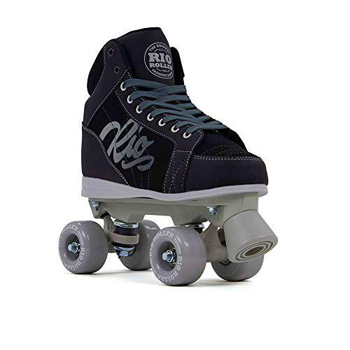 Rio Roller Lumina Adults Patines, Adultos Unisex, Black/Grey (Multicolor), 39.5