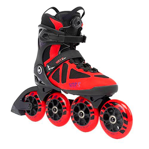 K2 VO2 S 100 Boa 30G0152 - Patines en línea Unisex para Adultos, Color Rojo