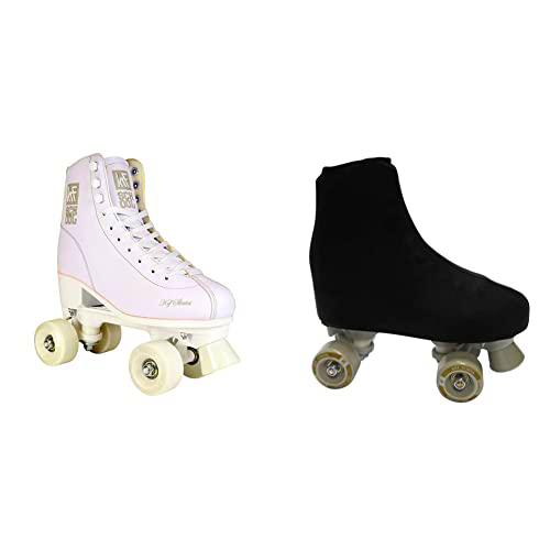 Patines de Patinaje Marca KRF The New Urban Concept para Unisex Infantil + Funda para patín de Patinaje Marca para Unisex Adulto