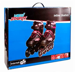 New Sports ABEC 7 - Patines en línea (Talla 39-42), Color Rosa