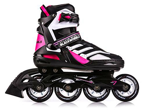 Blackwheels Patines en línea para Mujer (Talla 42), Color Rosa