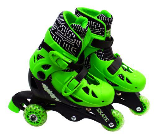 ELEKTRA - Rollers para niños, tamaño 9, Color Verde (H Grossman SV10739)