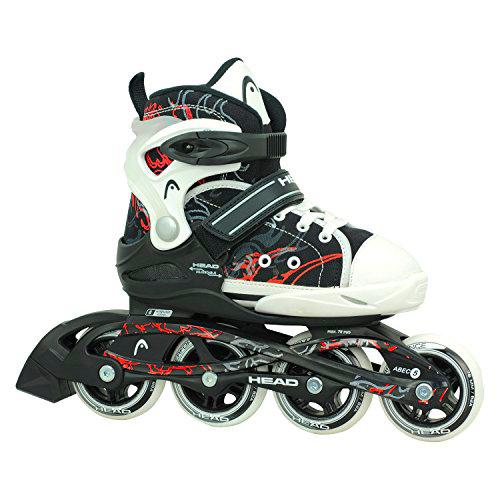 Head - Patines en línea para niños (Ajustables) Multicolor Negro