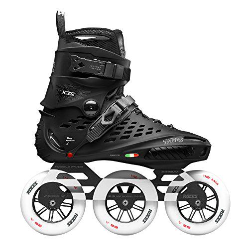 Roces Patines en línea X35 3X110 TIF para Adultos, Color Negro, 43