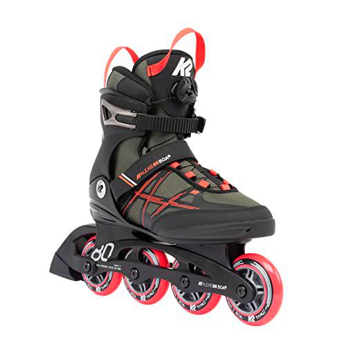 K2 Skate Alexis 80 Boa 30G0317 - Patines en línea para Mujer (UE: 39,5), Color Gris