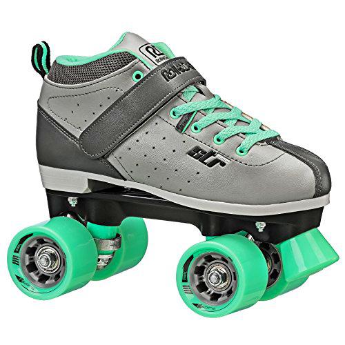 Roller Derby Str Seven - Patines para Mujer, Color Gris y Menta