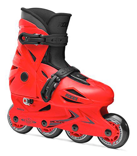 Roces Orlando Inline Skate Unisex, niños Unisex, Sport Red, 30-35