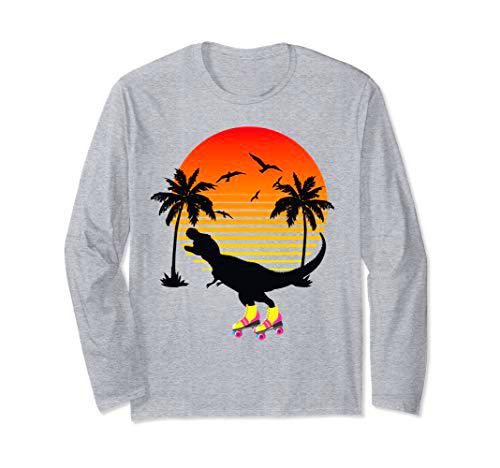 Dinosaurio de regalo los 80 California Derby patines Trex Manga Larga