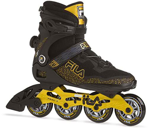 FILA SKATES 010622080 Legacy QF Inline Skate Men's Black/Gold Size EU 47