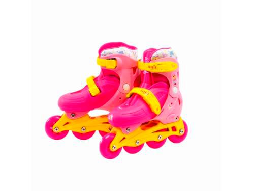 ODS - Patines de Ruedas Barbie para niña, Patines en línea Extensibles