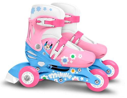 Stamp- Minnie Adjustable Two in One 3 Wheels Skate