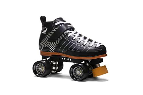 HYPNO 010120015 NYX Patines en Paralelo, Unisex, Negro, Tamaño 45